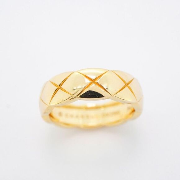 Pre Loved chanel Men Gold Rings - Picture 1 of 8